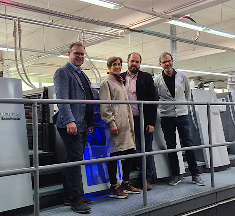 Unternehmensbesuch bei der Mühlbauer Druck GmbH –  „Wir sind eine große Familie“